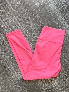 Fabletics Neon Pink PowerHold High-Waist Leggings